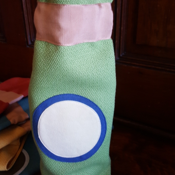 Aster and Sage textile lime green gift bag - Picture 2 of 4